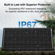 ACOPOWER 200W Rigid Monocrystalline Solar Panel 19.5% Efficiency 12V Off-Grid Battery Charger (1-Pack, 2-Pack, 3-Pack, 4-Pack)