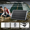 ACOPOWER 175W Rigid Monocrystalline Solar Panel 23% High-Efficiency 12V Off-Grid Battery Charger