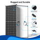 ACOPOWER HY250-12M 250W 20.1% Efficiency High-Performance Monocrystalline Solar Panel for Off-Grid 12V Systems